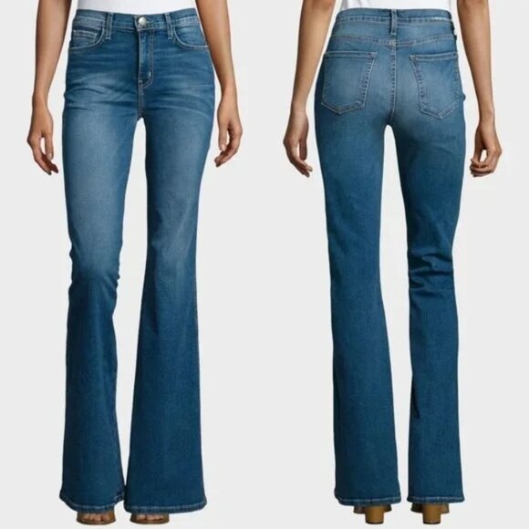 Current/Elliott The Girl Crush Flared Jeans in Dustbowl - 29" x 33" - NWT
